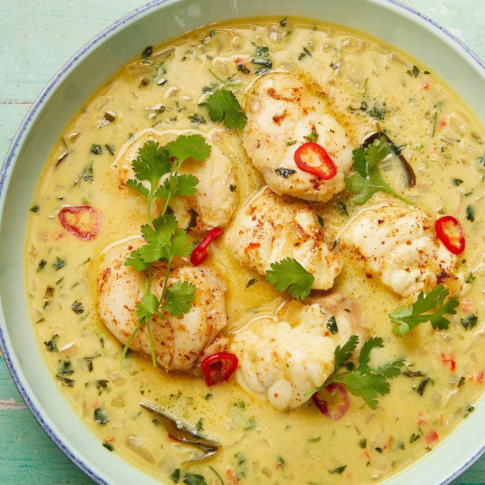 Monkfish coconut curry recipe – Moorcroft Seafood Home Delivery