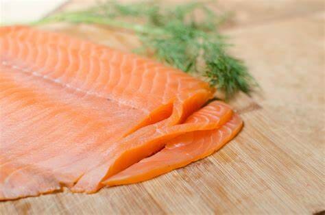 Dry Cured Smoked Salmon (per side, approximate size 1.2-1.5kg) Moorcroft Seafood Home Delivery