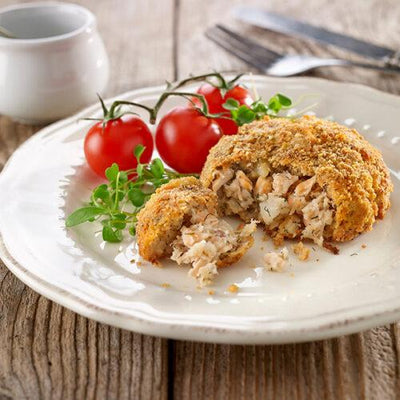 X2 Chapman's Salmon with lemon and dill Fish Cakes