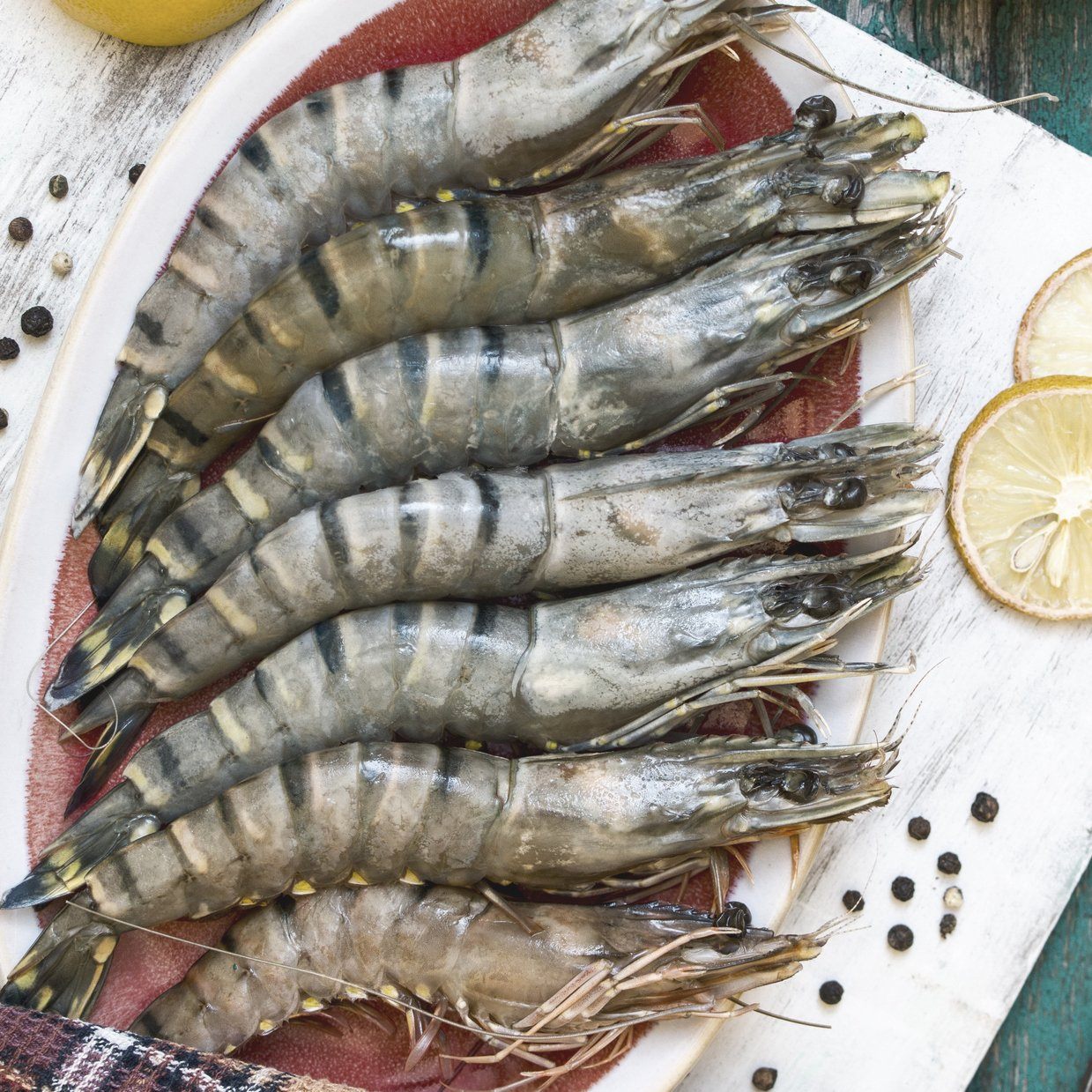 Raw Tiger Prawns 600g Moorcroft Seafood Home Delivery 