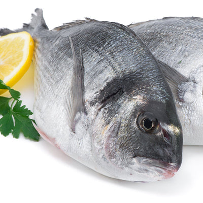 Whole Sea Bream 600 - 800g x 2